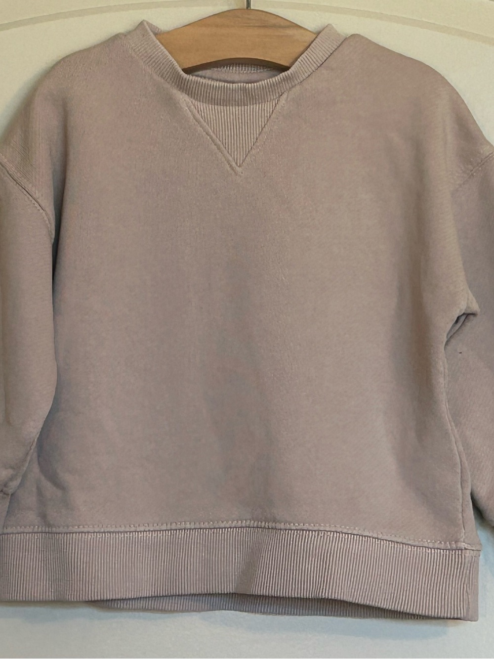 9-12M Zara Kids Garment Dyed Sweatshirt